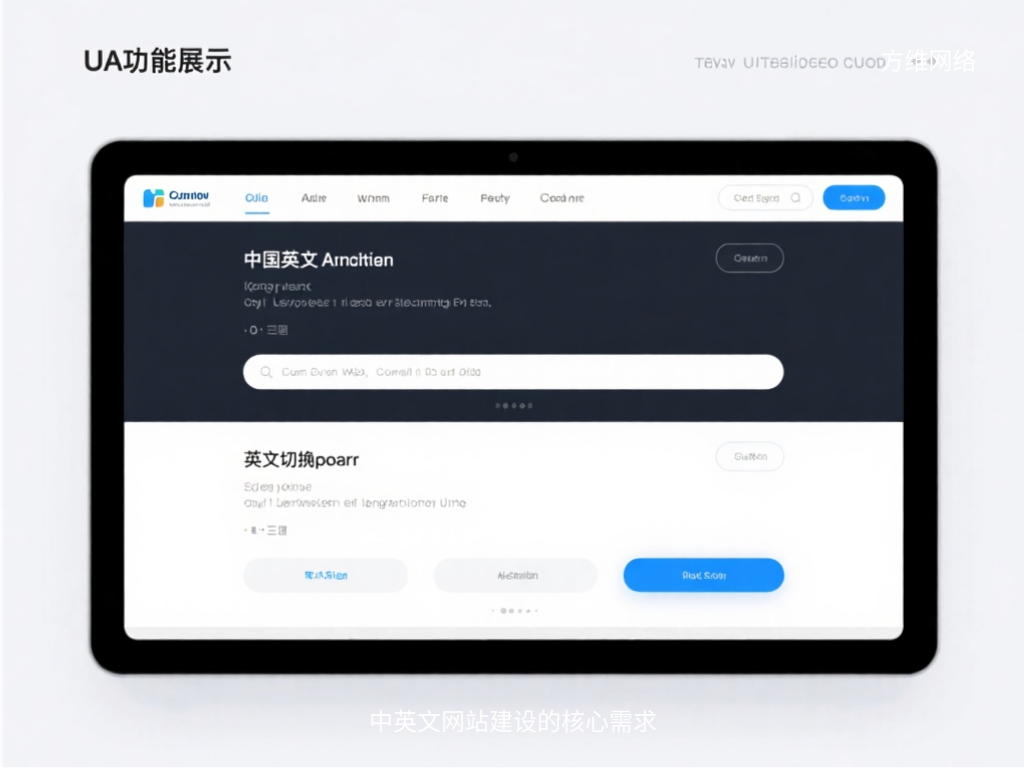 中英文網站建設的核心需求