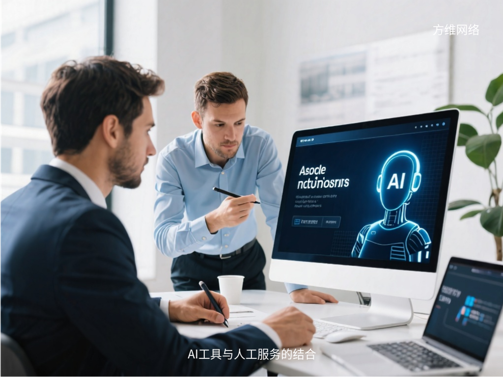 AI工具與人工服務的結合