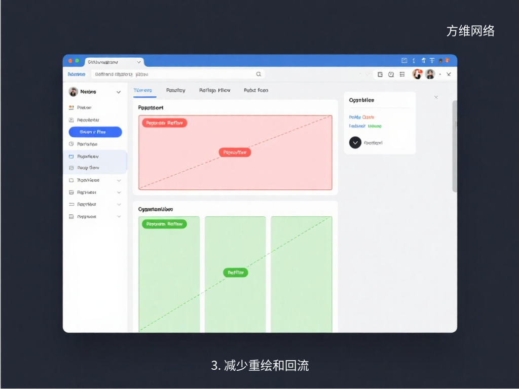 3. 減少重繪和回流