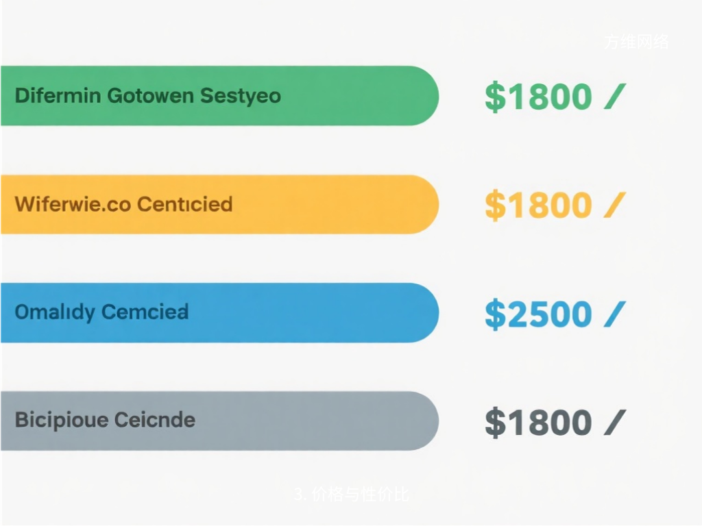 3. 價格與性價比