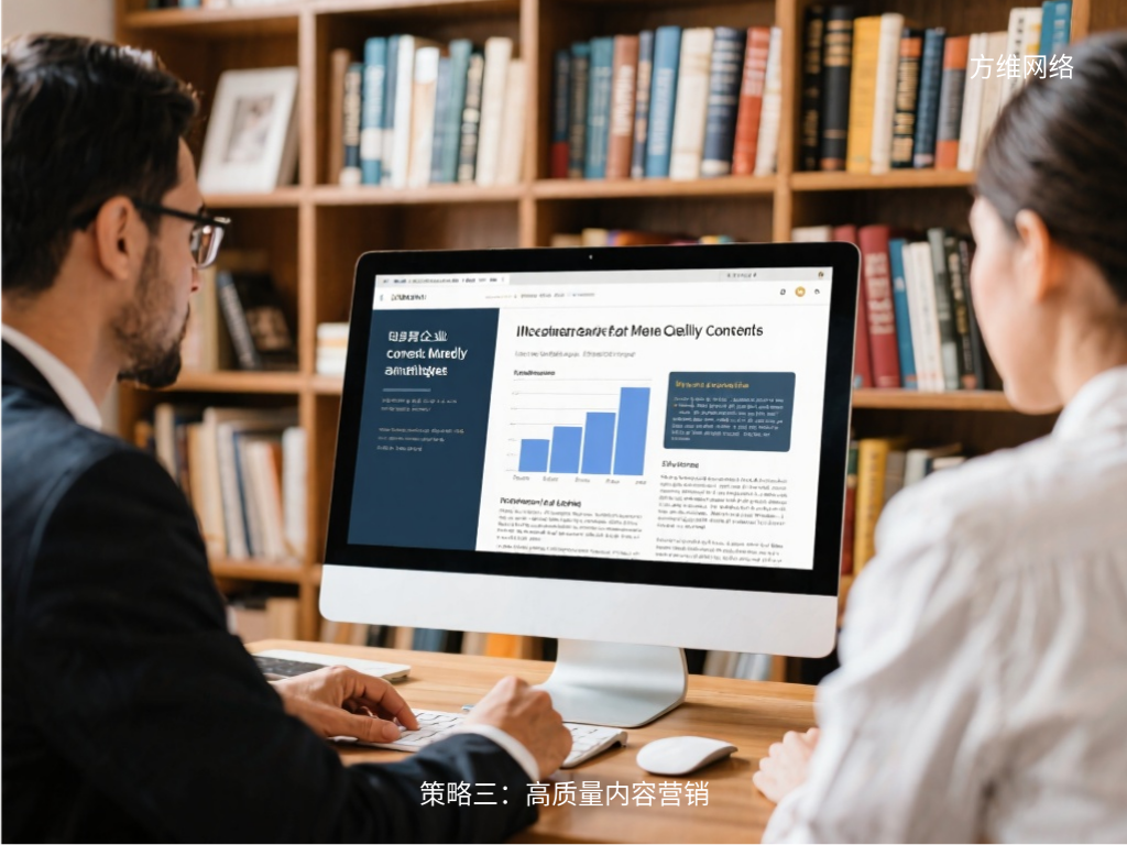 策略三：高質量內容營銷