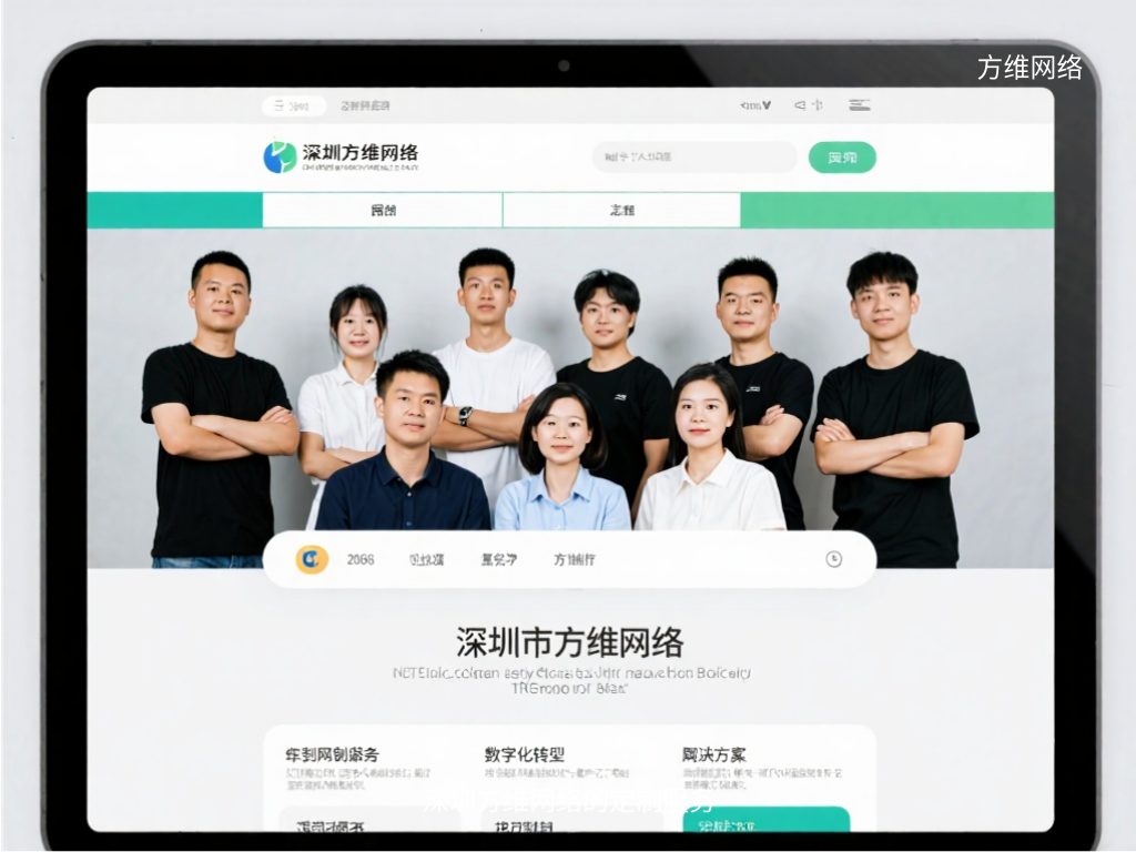 深圳方維網絡的定制服務