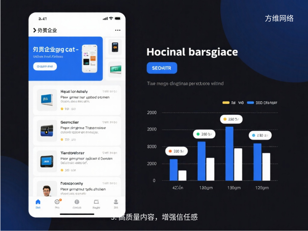 3. 高質量內容，增強信任感