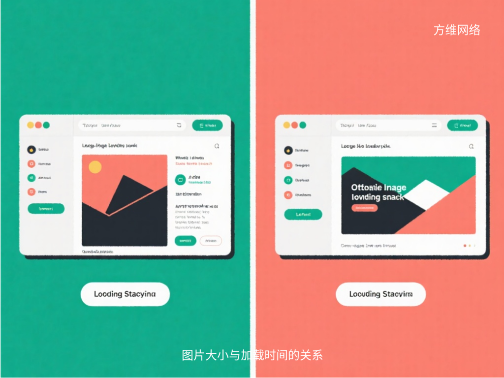 圖片大小與加載時間的關系