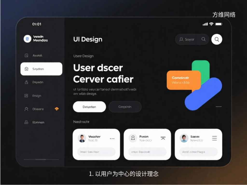1. 以用戶為中心的設計理念