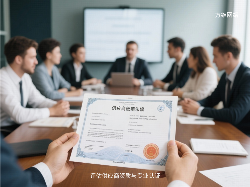 評估供應商資質(zhì)與專業(yè)認證