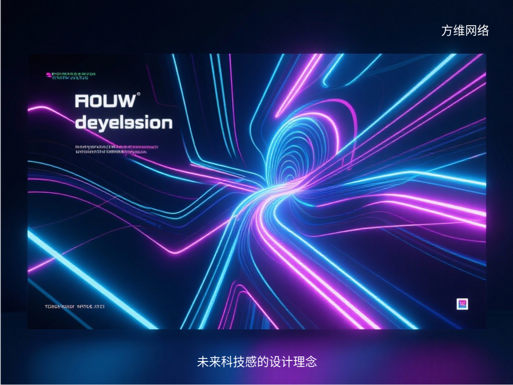 未來科技感的設計理念