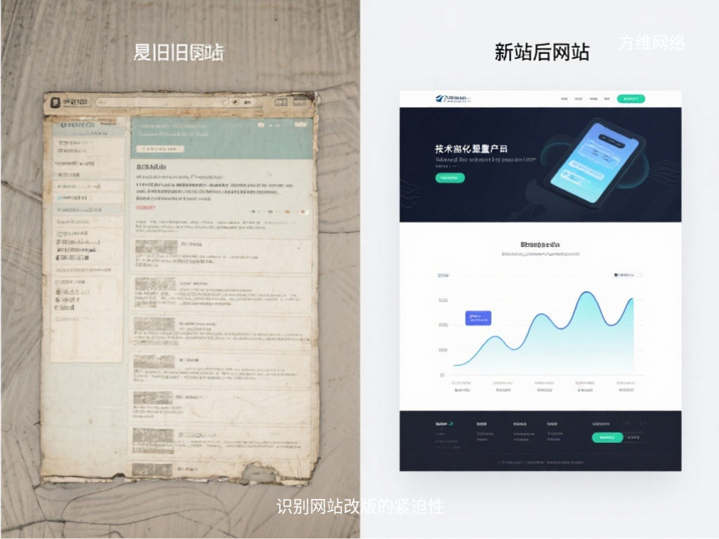 識別網站改版的緊迫性