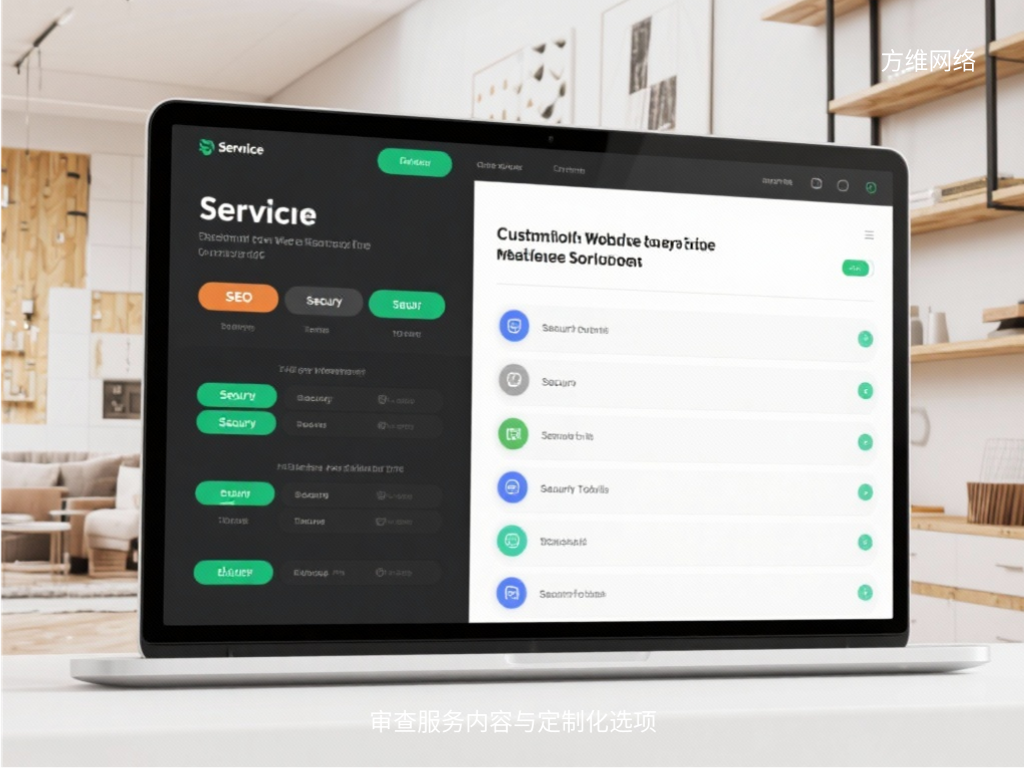 審查服務內容與定制化選項