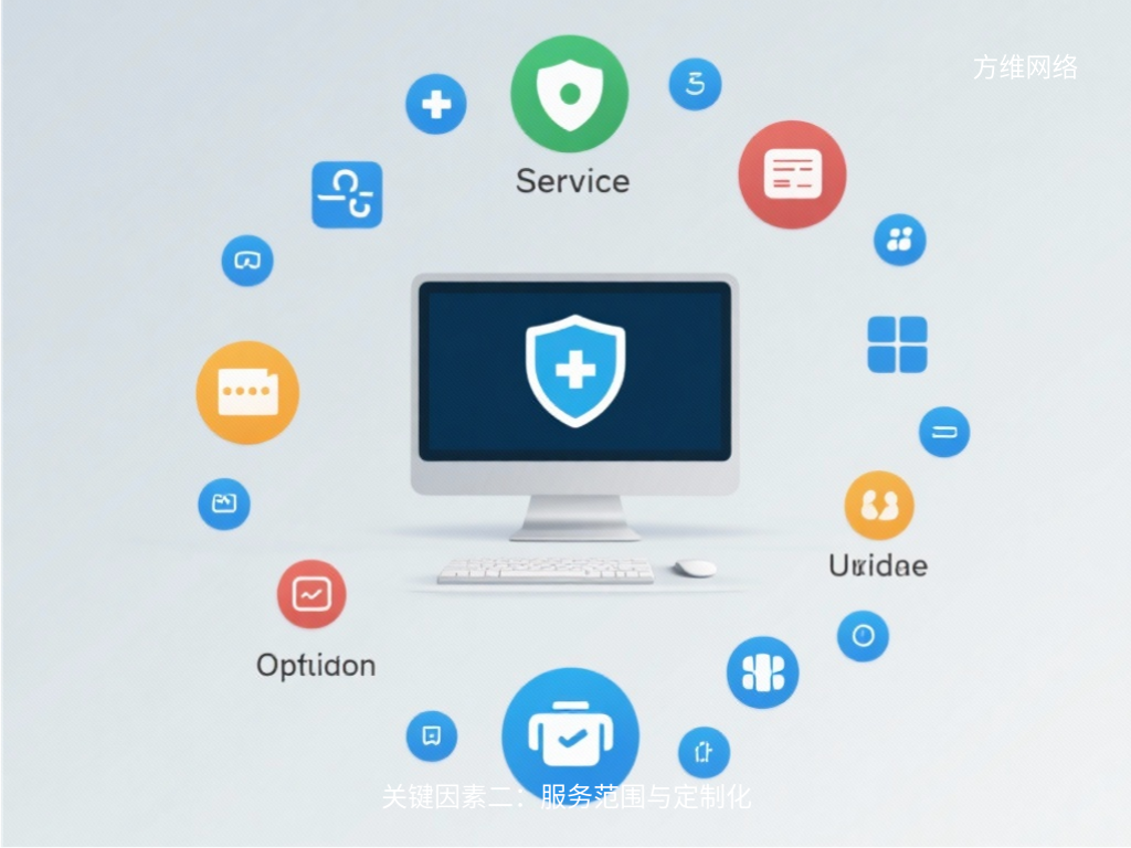 關鍵因素二：服務范圍與定制化