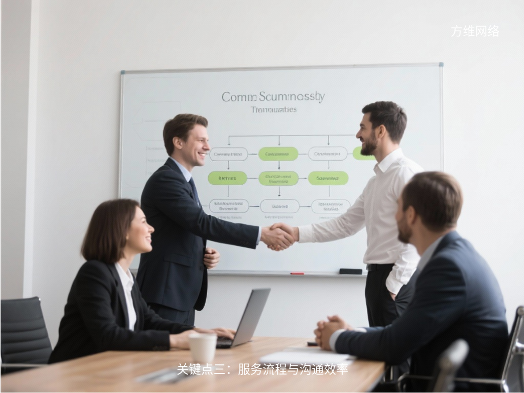 關鍵點三:服務流程與溝通效率