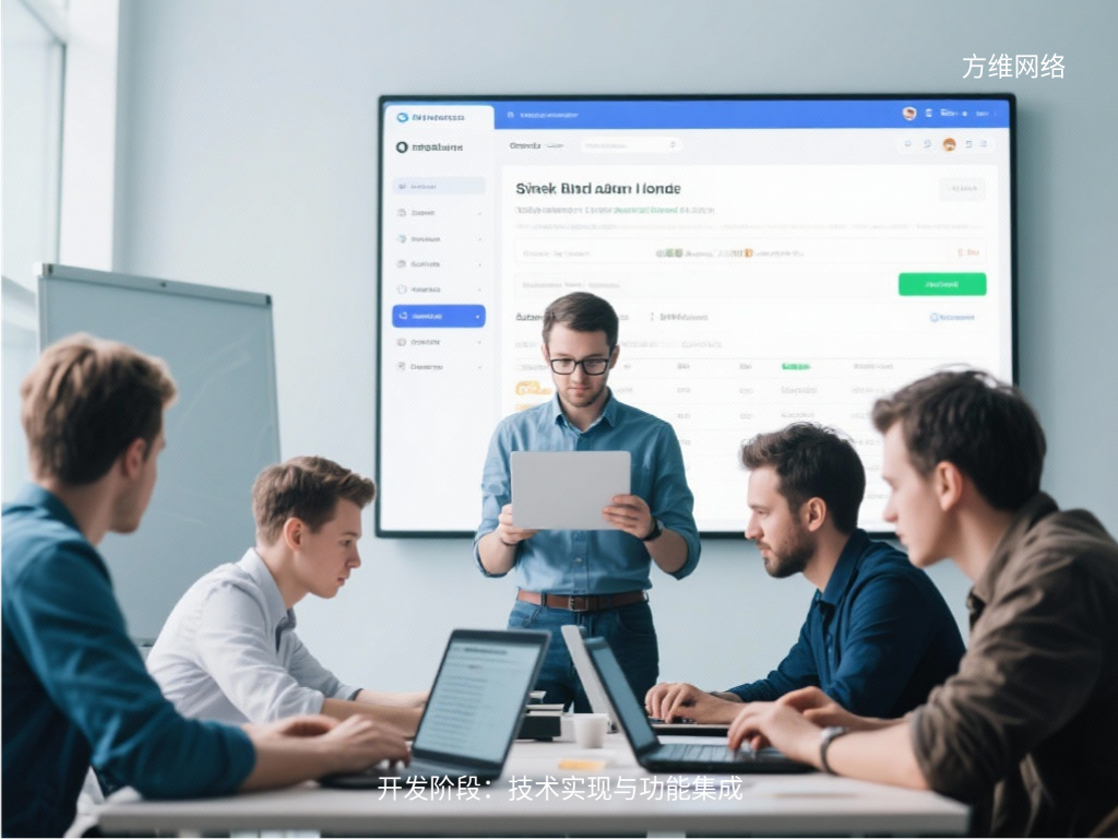 開發階段：技術實現與功能集成