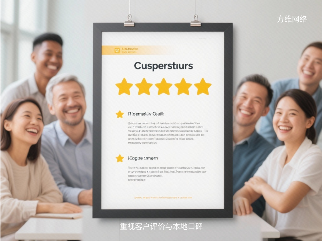 重視客戶評價與本地口碑