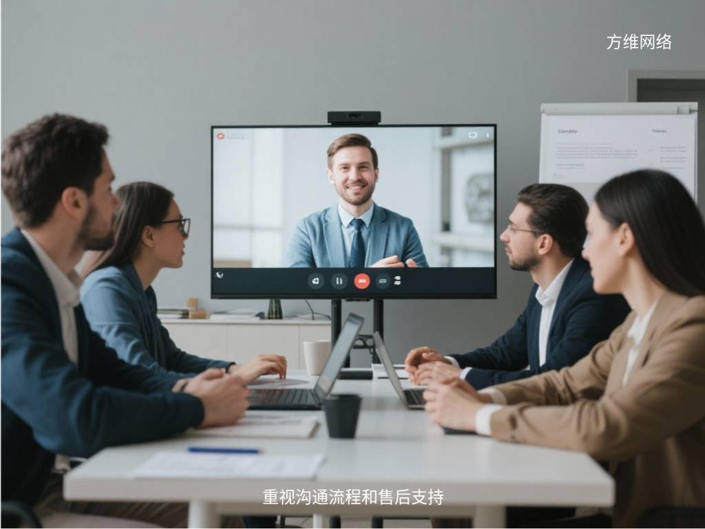 重視溝通流程和售后支持