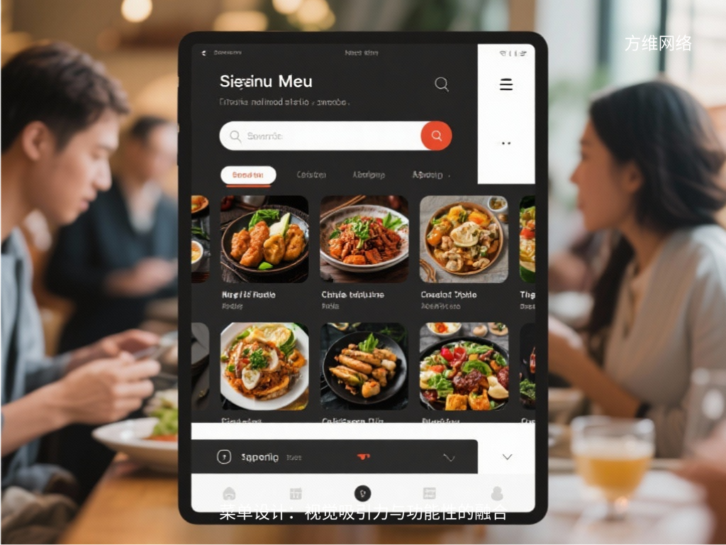 菜單設計：視覺吸引力與功能性的融合