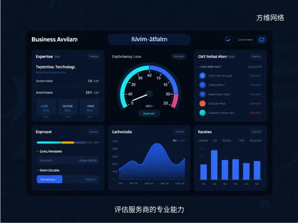 評估服務商的專業能力