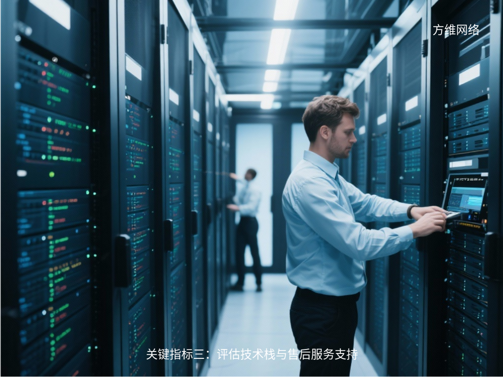 關(guān)鍵指標(biāo)三：評估技術(shù)棧與售后服務(wù)支持
