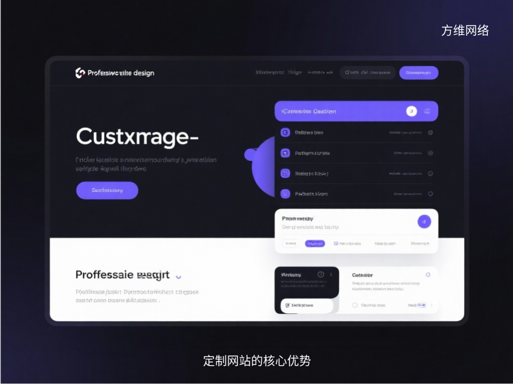定制網站的核心優勢