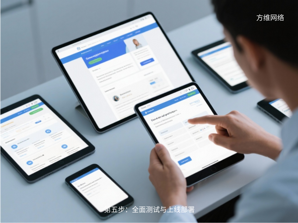 第五步：全面測試與上線部署