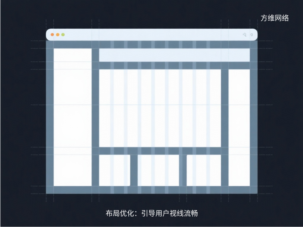 布局優化：引導用戶視線流暢