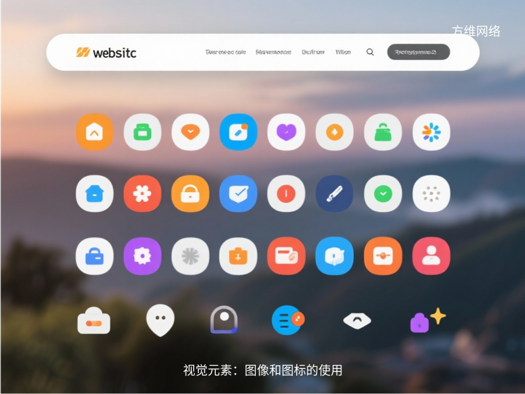 視覺元素：圖像和圖標的使用