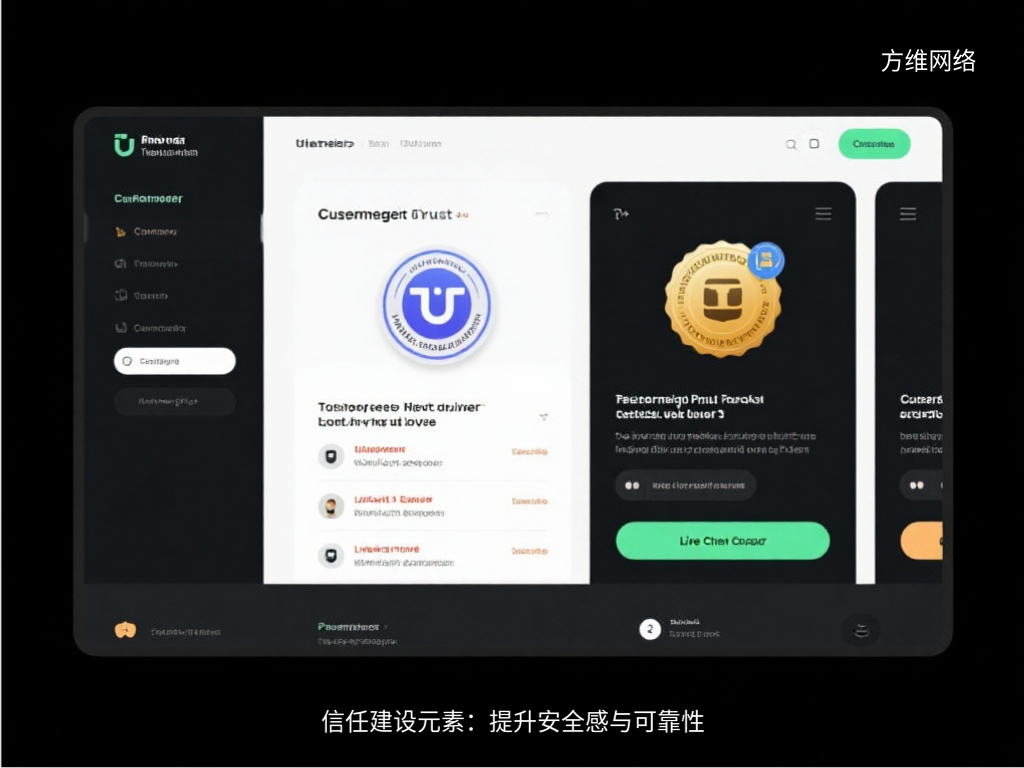 信任建設元素：提升安全感與可靠性