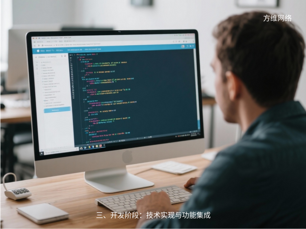 三、開發(fā)階段:技術(shù)實(shí)現(xiàn)與功能集成