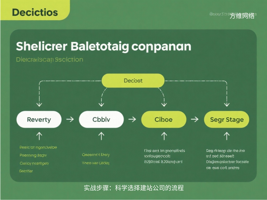 實戰步驟：科學選擇建站公司的流程