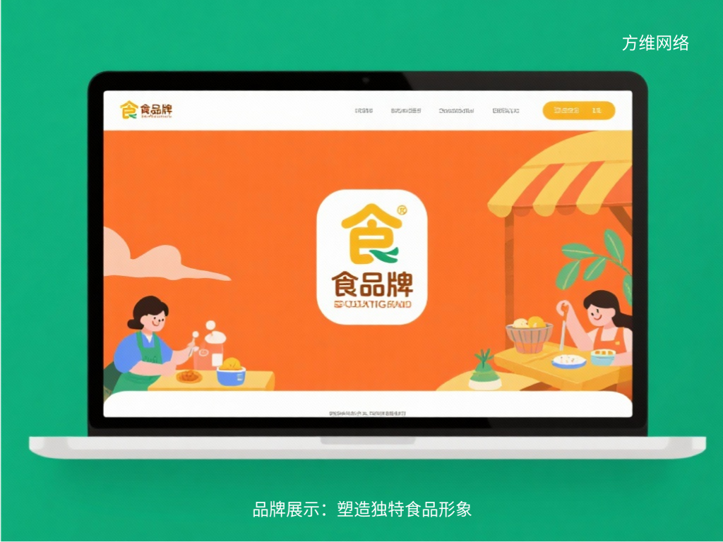 品牌展示：塑造獨特食品形象