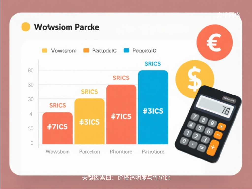關鍵因素四：價格透明度與性價比