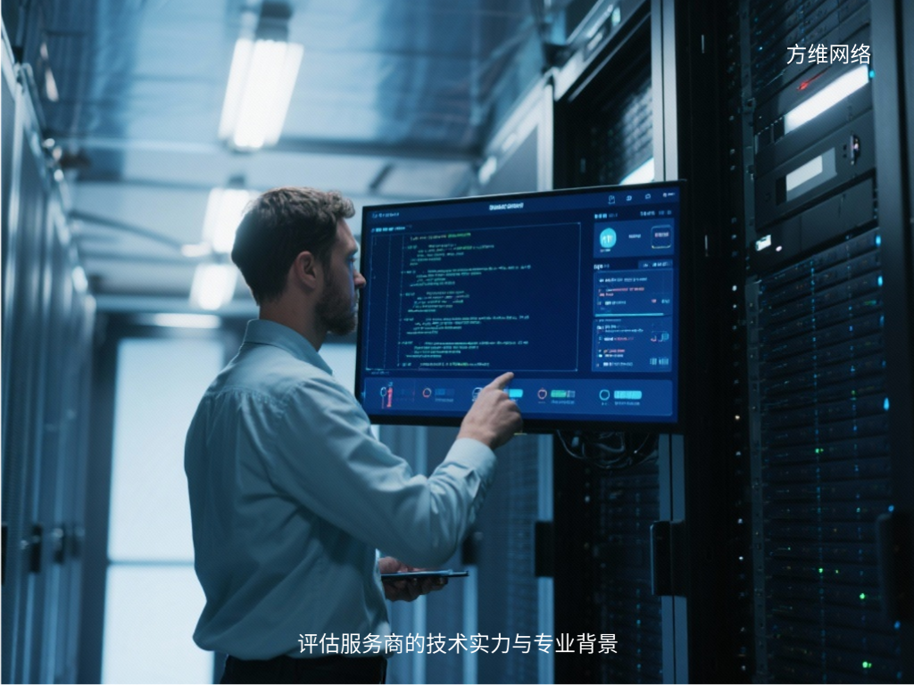 評估服務商的技術實力與專業背景