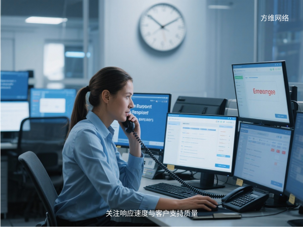 關注響應速度與客戶支持質量