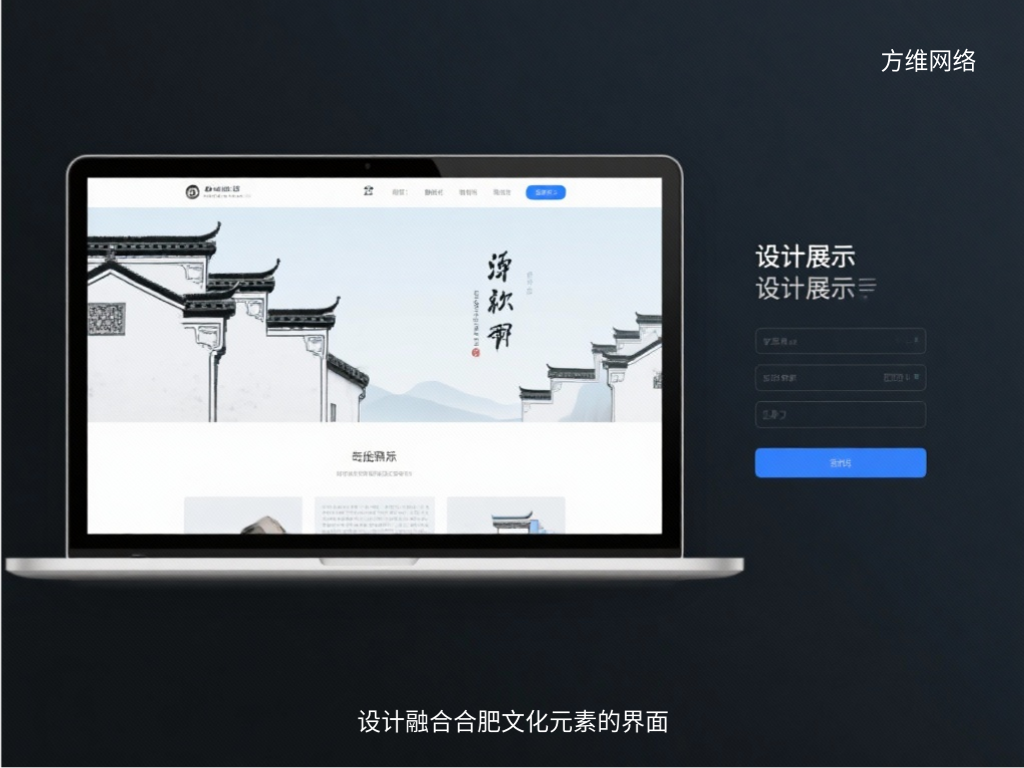 設計融合合肥文化元素的界面