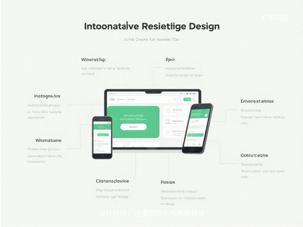 設(shè)計(jì)階段：注重國(guó)際化與高端視覺