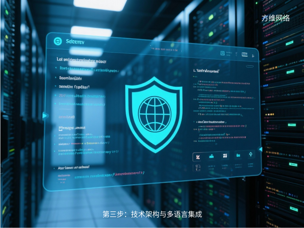 第三步：技術架構與多語言集成