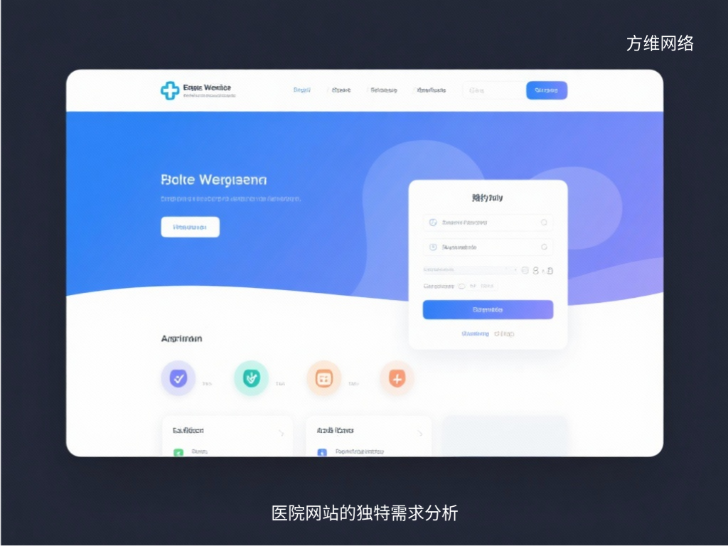 醫(yī)院網站的獨特需求分析