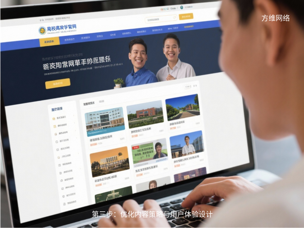 第三步：優(yōu)化內(nèi)容策略與用戶體驗(yàn)設(shè)計(jì)