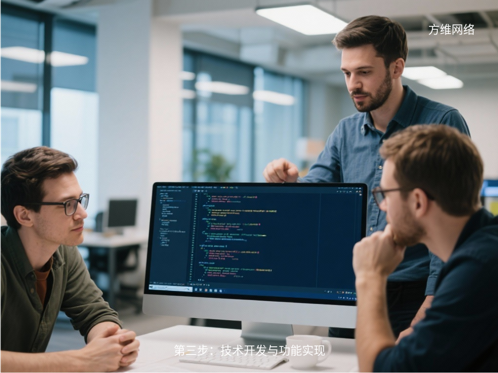 第三步：技術開發與功能實現