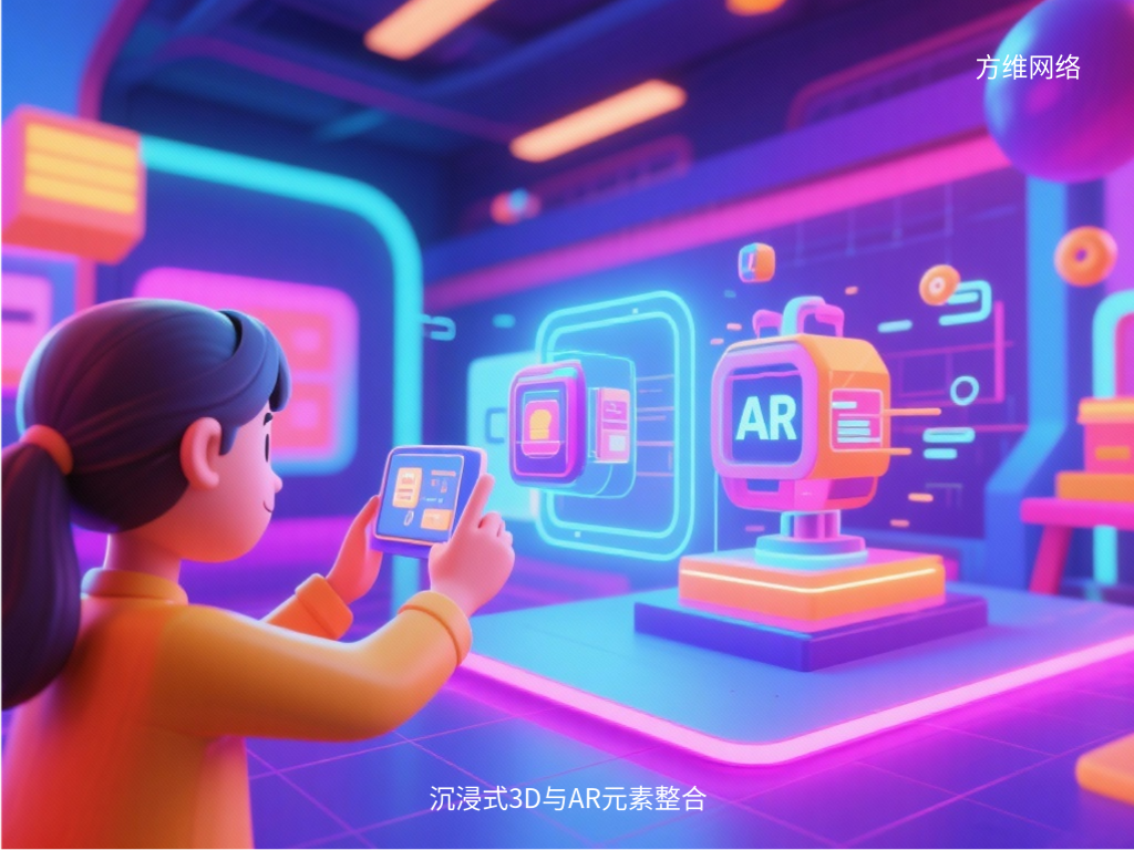 沉浸式3D與AR元素整合