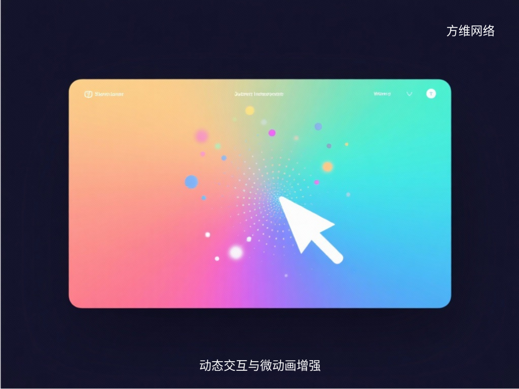 動態交互與微動畫增強