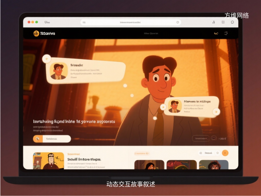 動態(tài)交互故事敘述