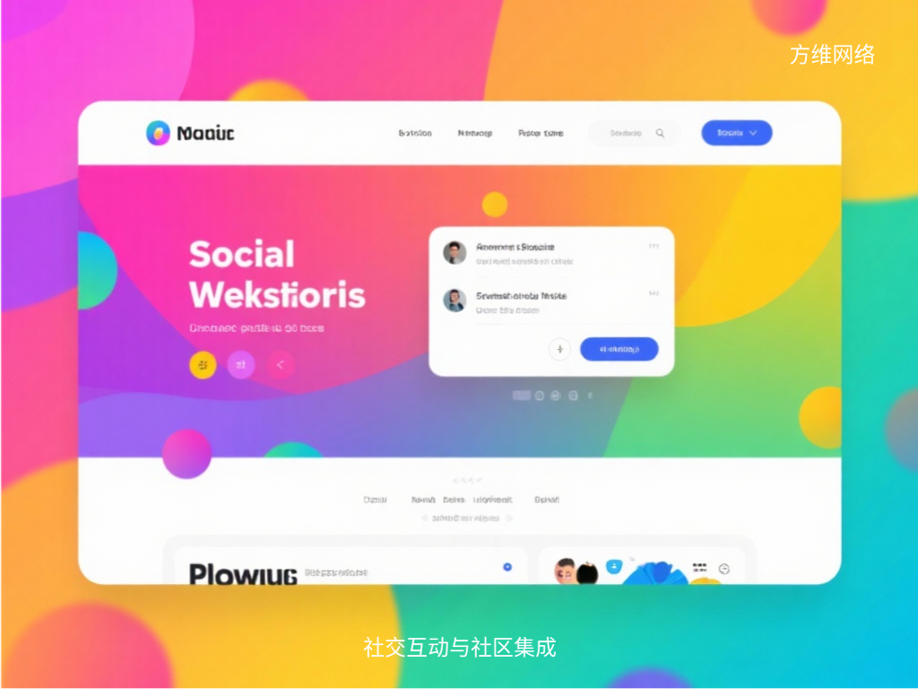 社交互動與社區(qū)集成