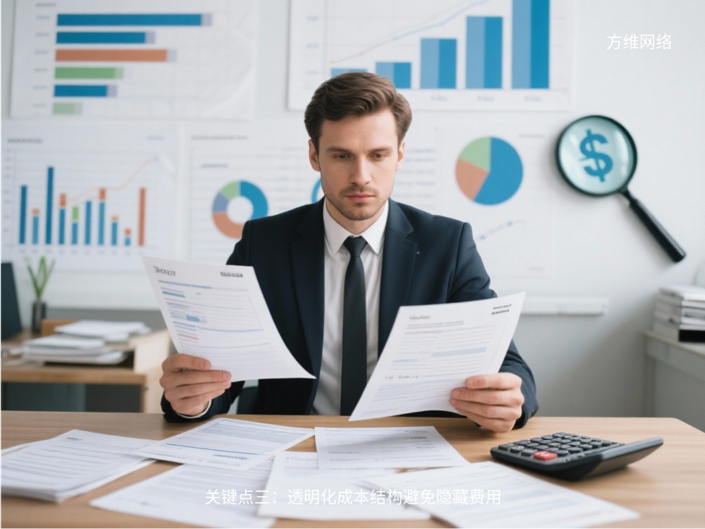 關(guān)鍵點三：透明化成本結(jié)構(gòu)避免隱藏費用