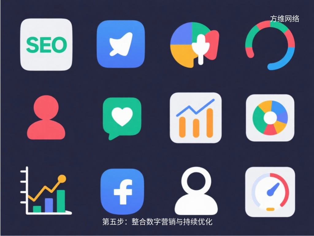 第五步：整合數字營銷與持續優化