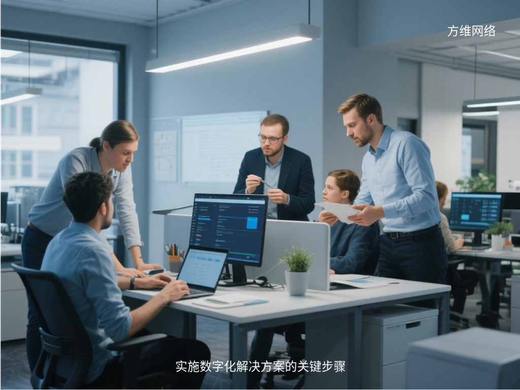 實施數字化解決方案的關鍵步驟