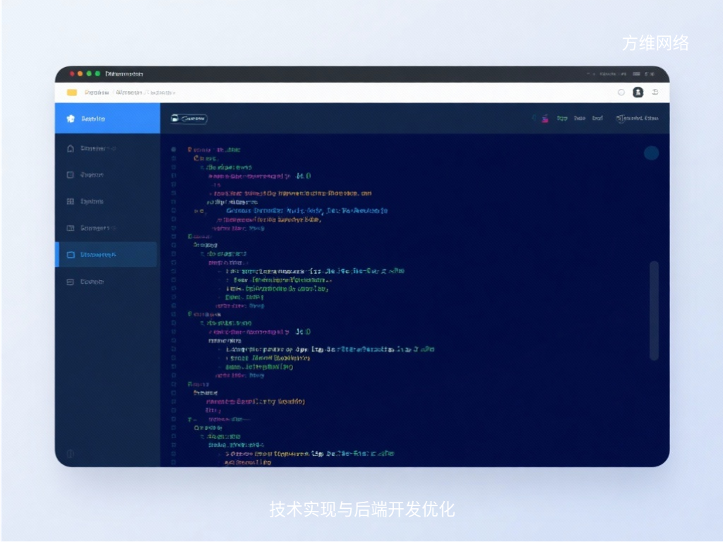技術實現與后端開發優化