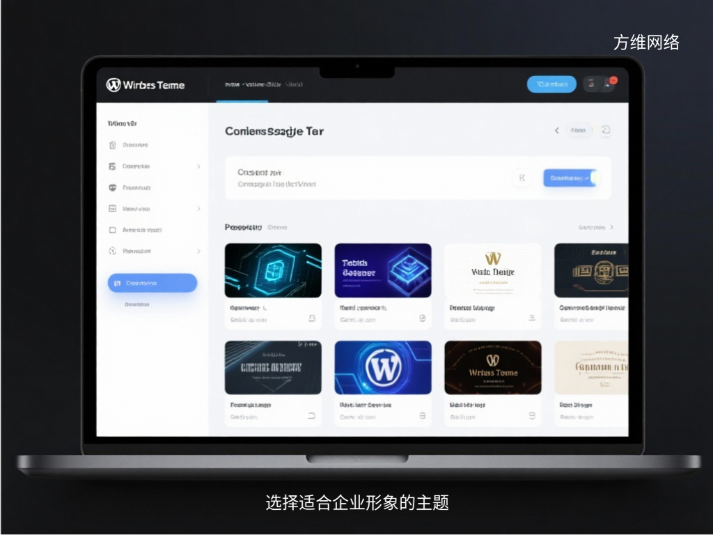 選擇適合企業形象的主題
