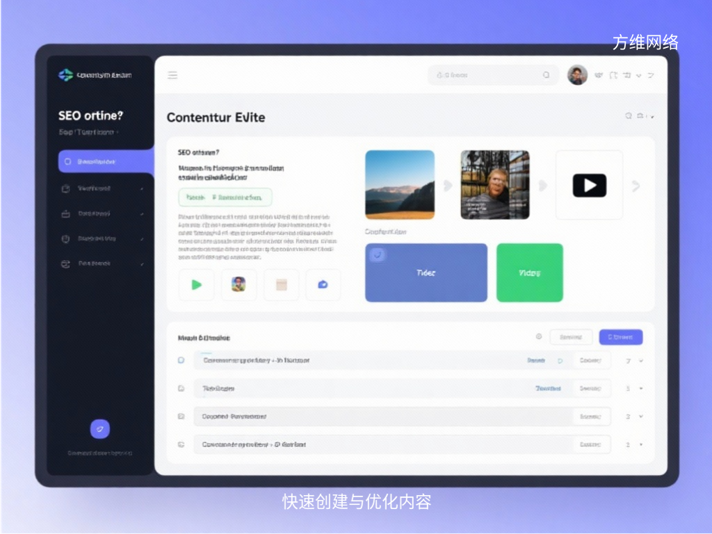 快速創建與優化內容