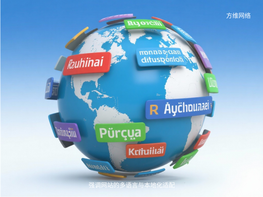 強調網站的多語言與本地化適配
