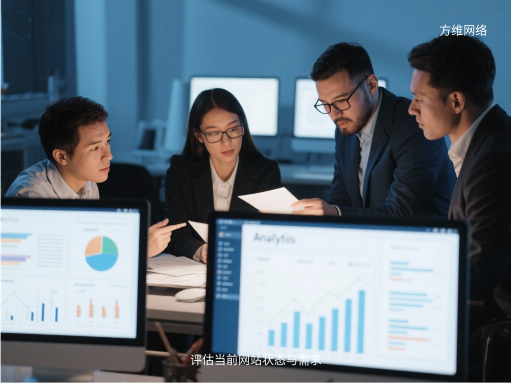 評估當前網站狀態與需求